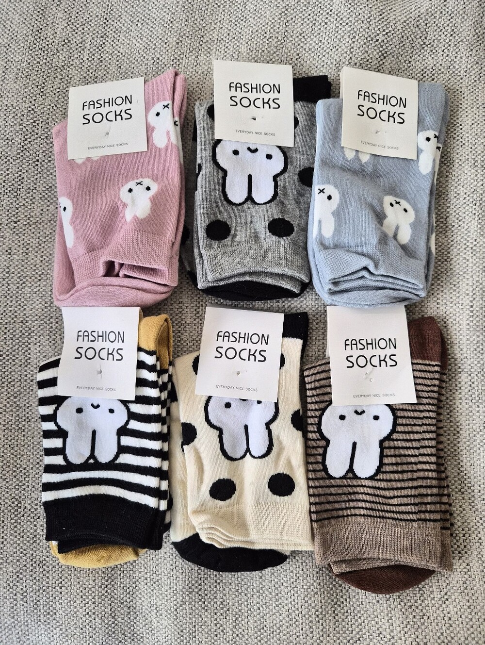 Bundle Of 6 Pairs Of Miffy Socks